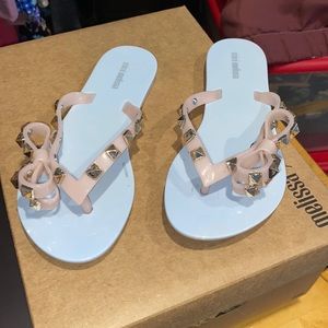 Mini Melissa sandals new with no box size 2 kids